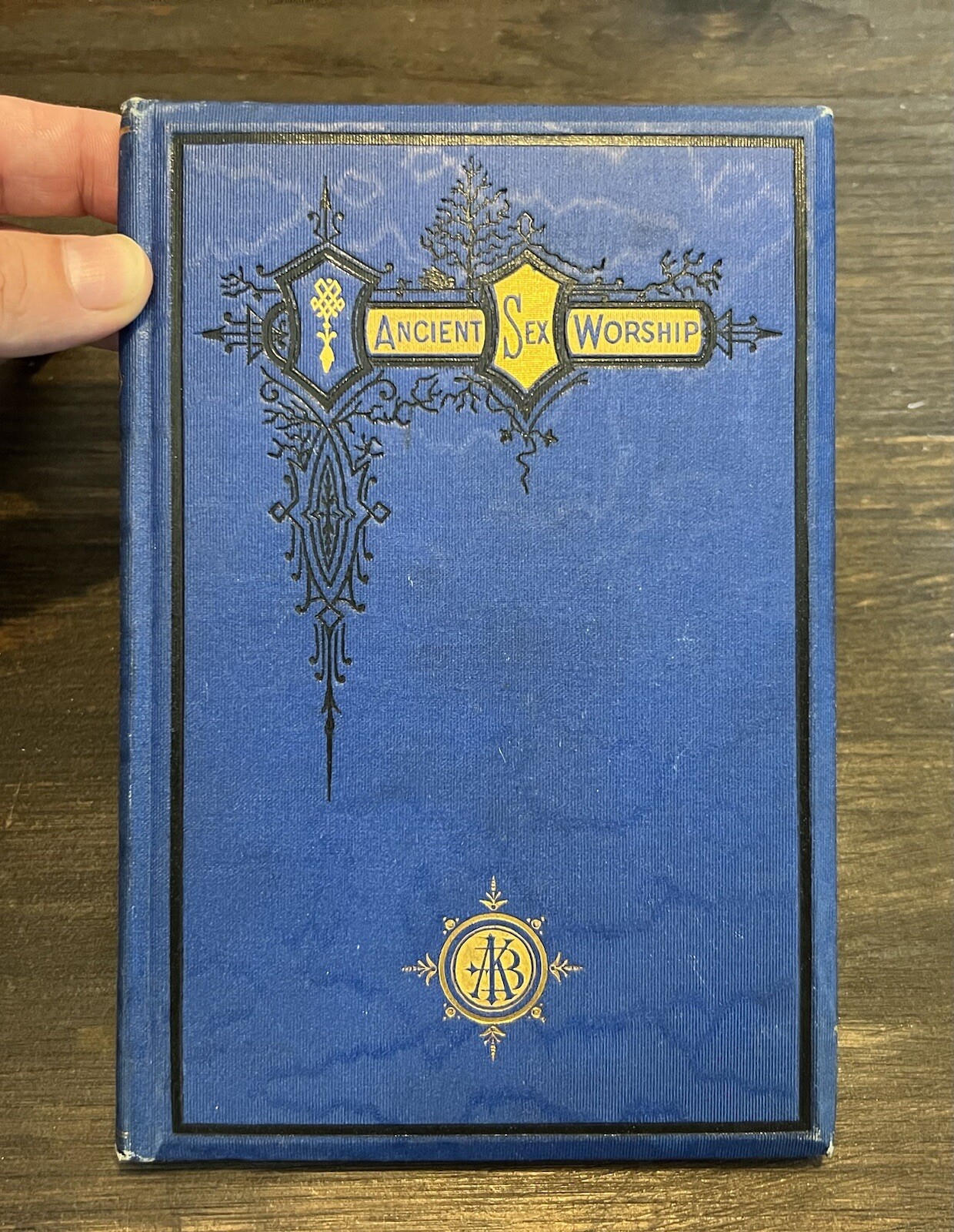 1874 Masculine Cross Ancient Sex Worship Sha Rocco Occult Phallus Prostitution