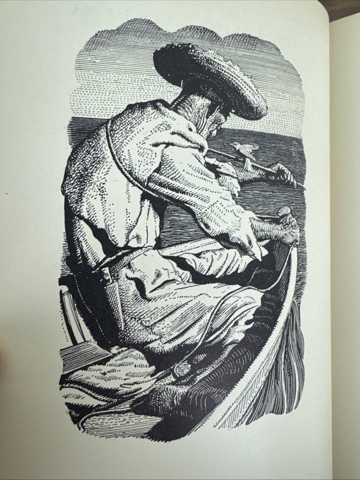 THE OLD MAN AND THE SEA BY ERNEST HEMINGWAY 1953 HC/DJ ~ NF COND