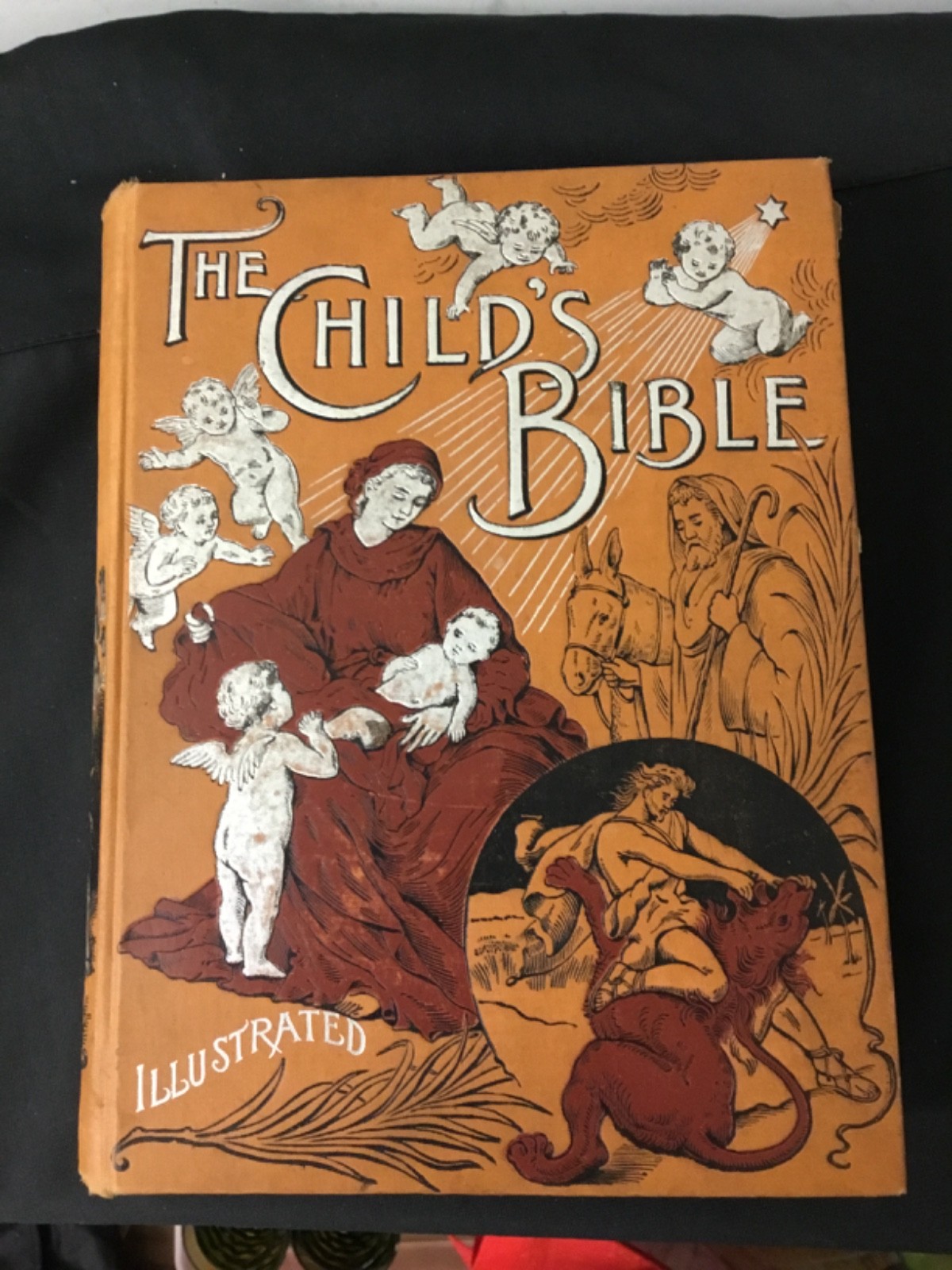 Antique 1870s The Child’s Bible 300 Fine Engravings The Clifton Publishing Co.