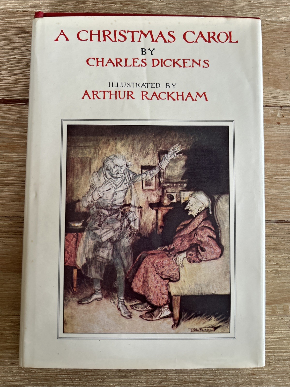 „A Christmas Carol“ by Charles Dickens [Weathervane Books, 1977] Arthur Rackham