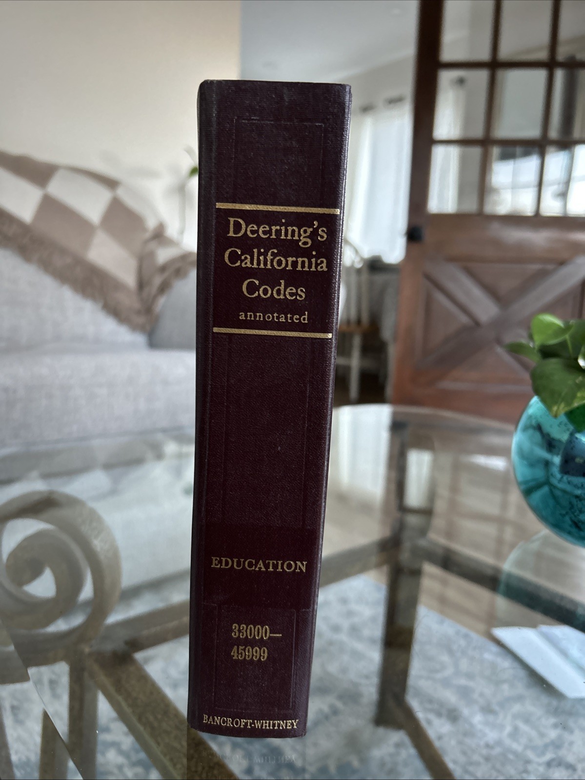 Deerings California Codes 1978