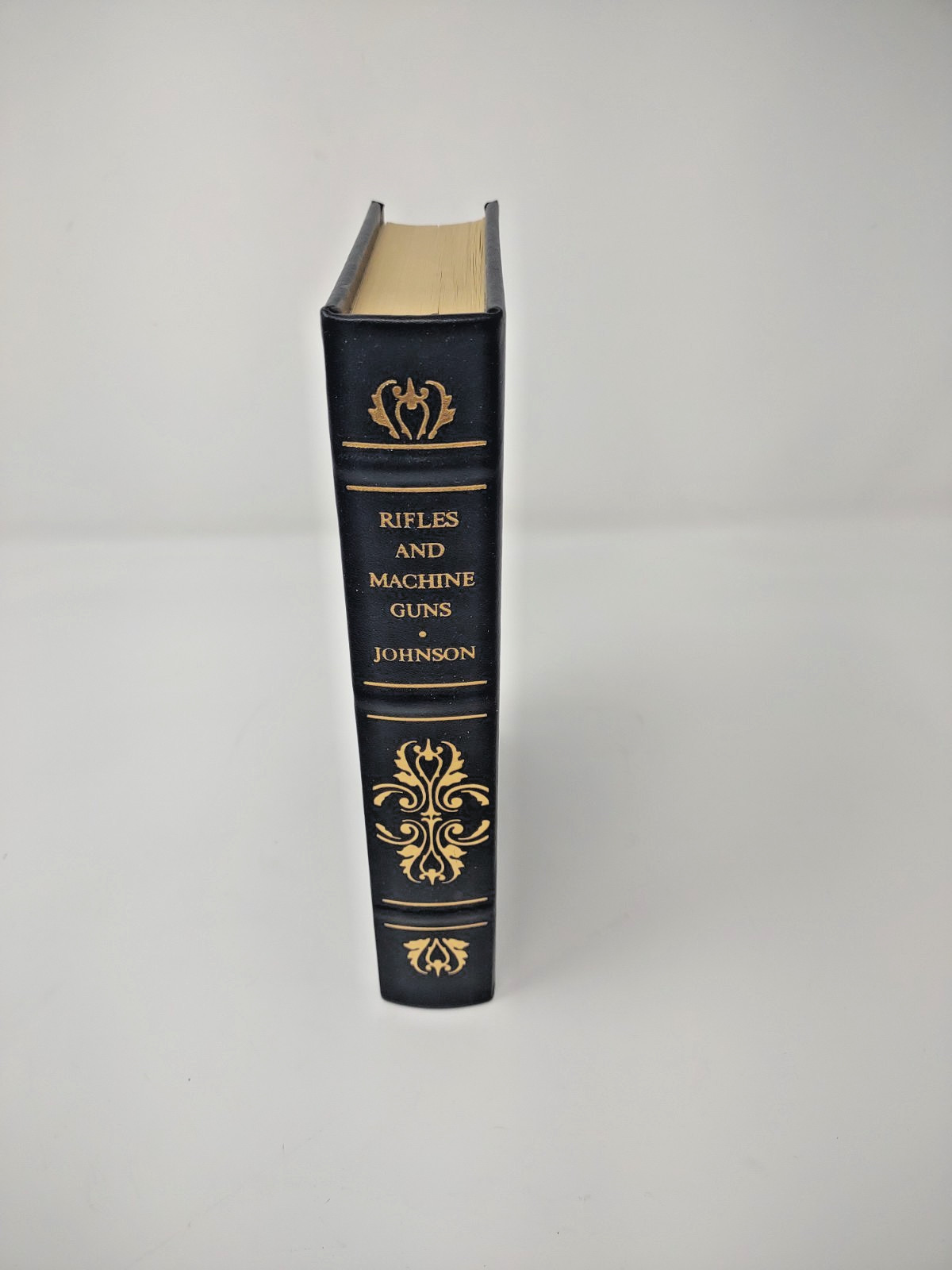 Leather Bound Firearms Classics Rifles and Machine Guns by Melvin M. Johnson Jr.