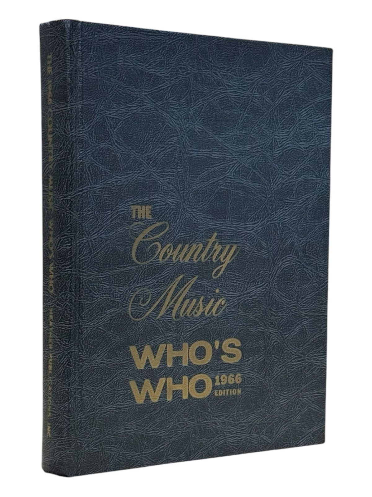 Directories / Country Music Who’s Who 1966 Edition Signed by Several 1st ed 1965
