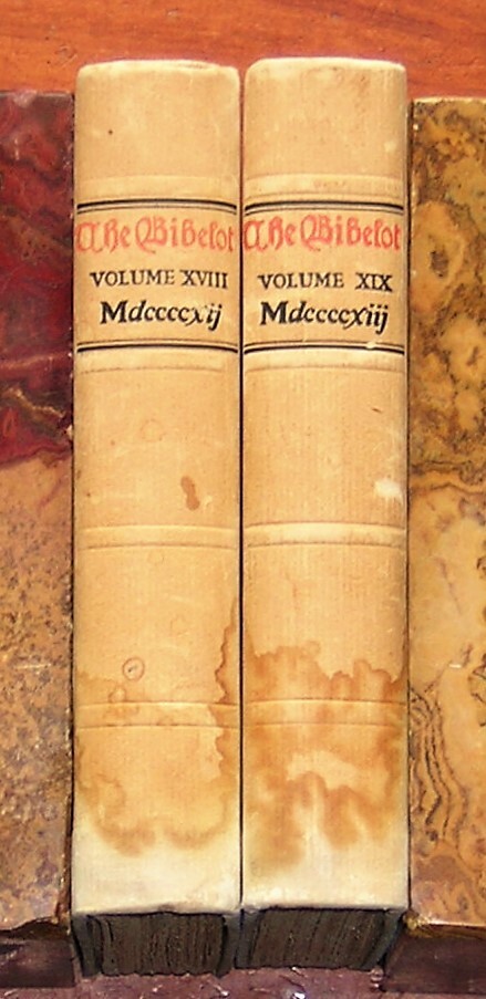 BIBELOT Volumes XVIII & XIX Poetry Prose Thomas Mosher Portland ME Yeats Whitman