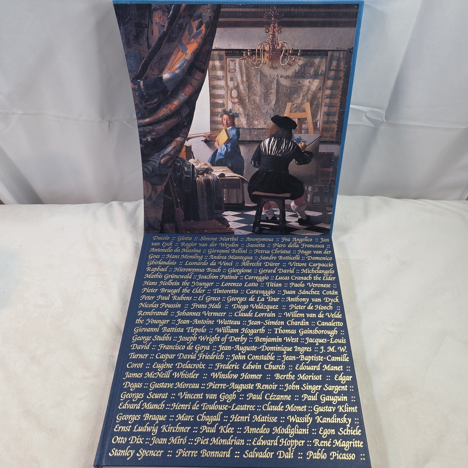Folio Society Book of the 100 Greatest Paintings Hardcover Slipcase Bailey Spain