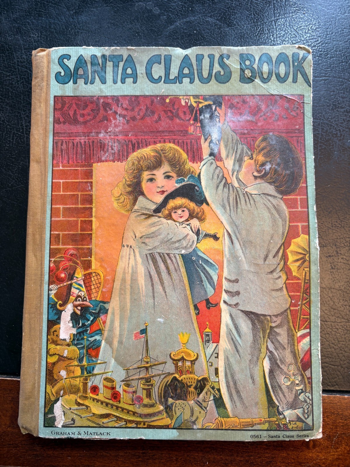Graham & Matlock Santa Claus Book Antique Victorian Children’s Literature