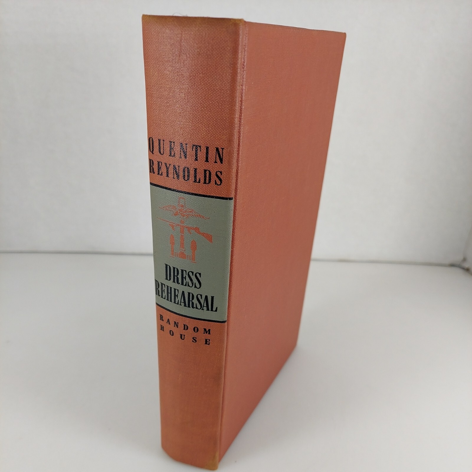 Quentin Reynolds Dress Rehearsal The Story of Dieppe 1943 2nd Printing HC
