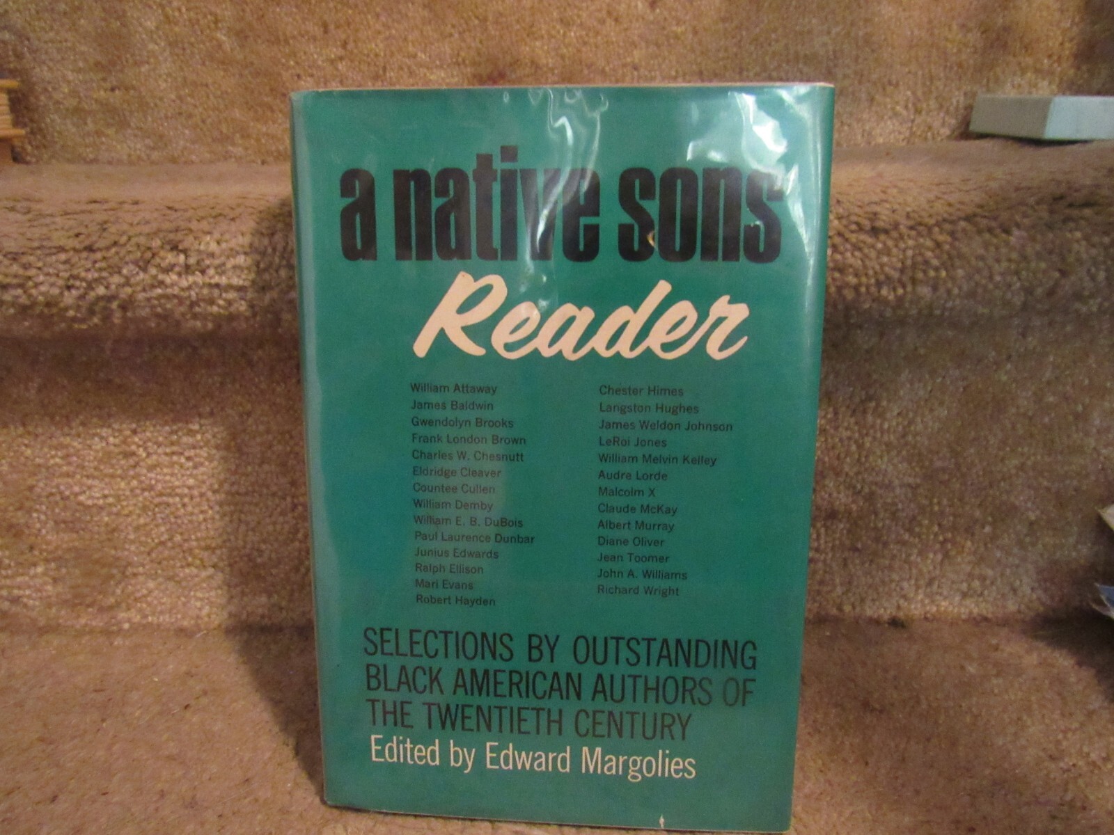 Margolies, Edward ~A Native Sons Reader 1970 First Edition ~ Baldwin, Brooks