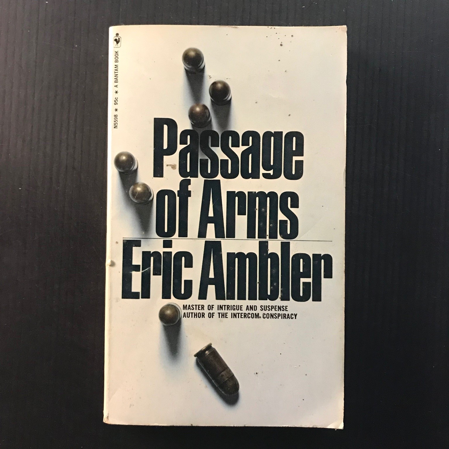Passage of Arms Eric Ambler 1970 Bantam Paperback Spy Thriller Suspense