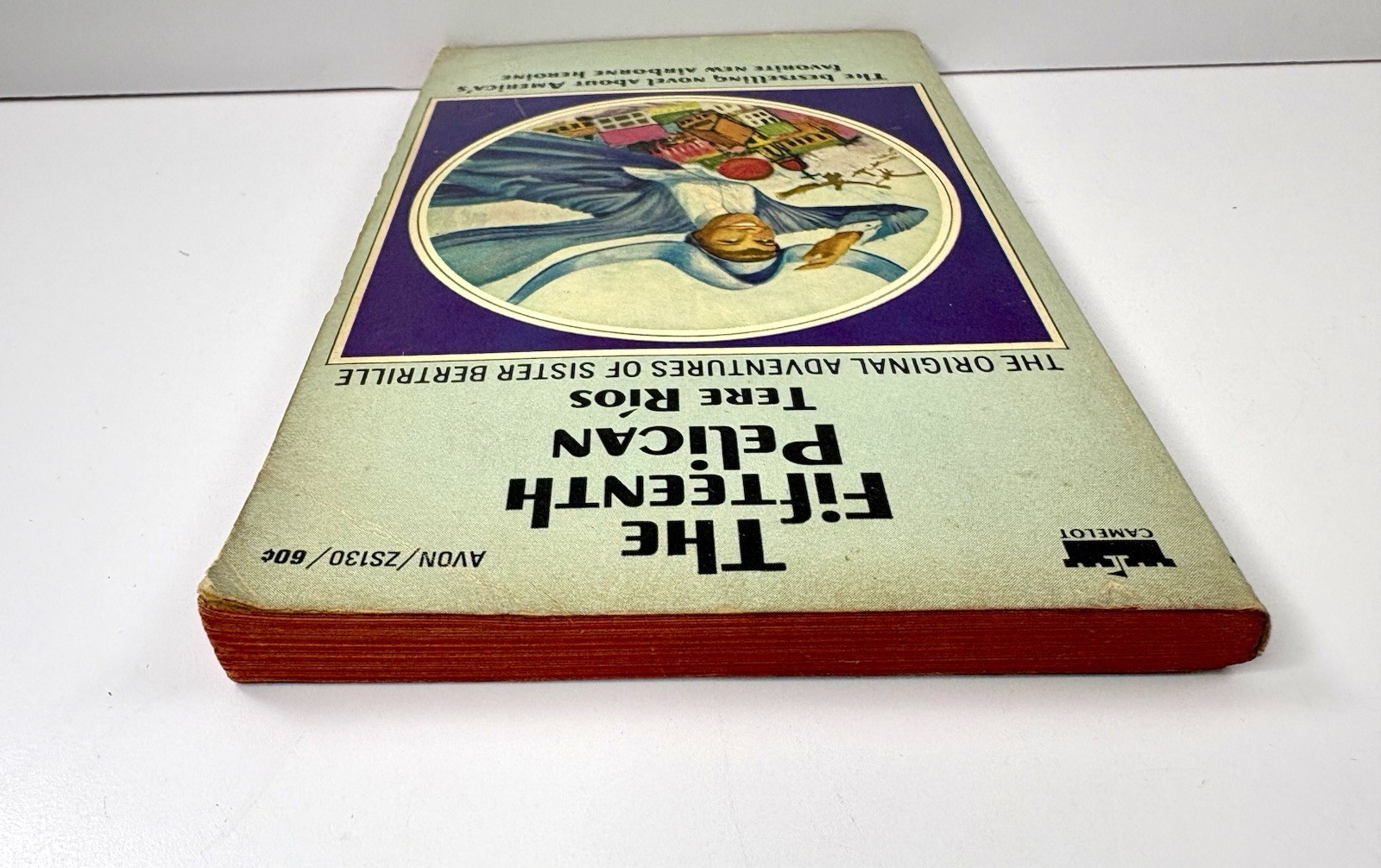 The Fifteenth Pelican 1968 4th Printing Camelot Edition Avon PB Book Flying Nun