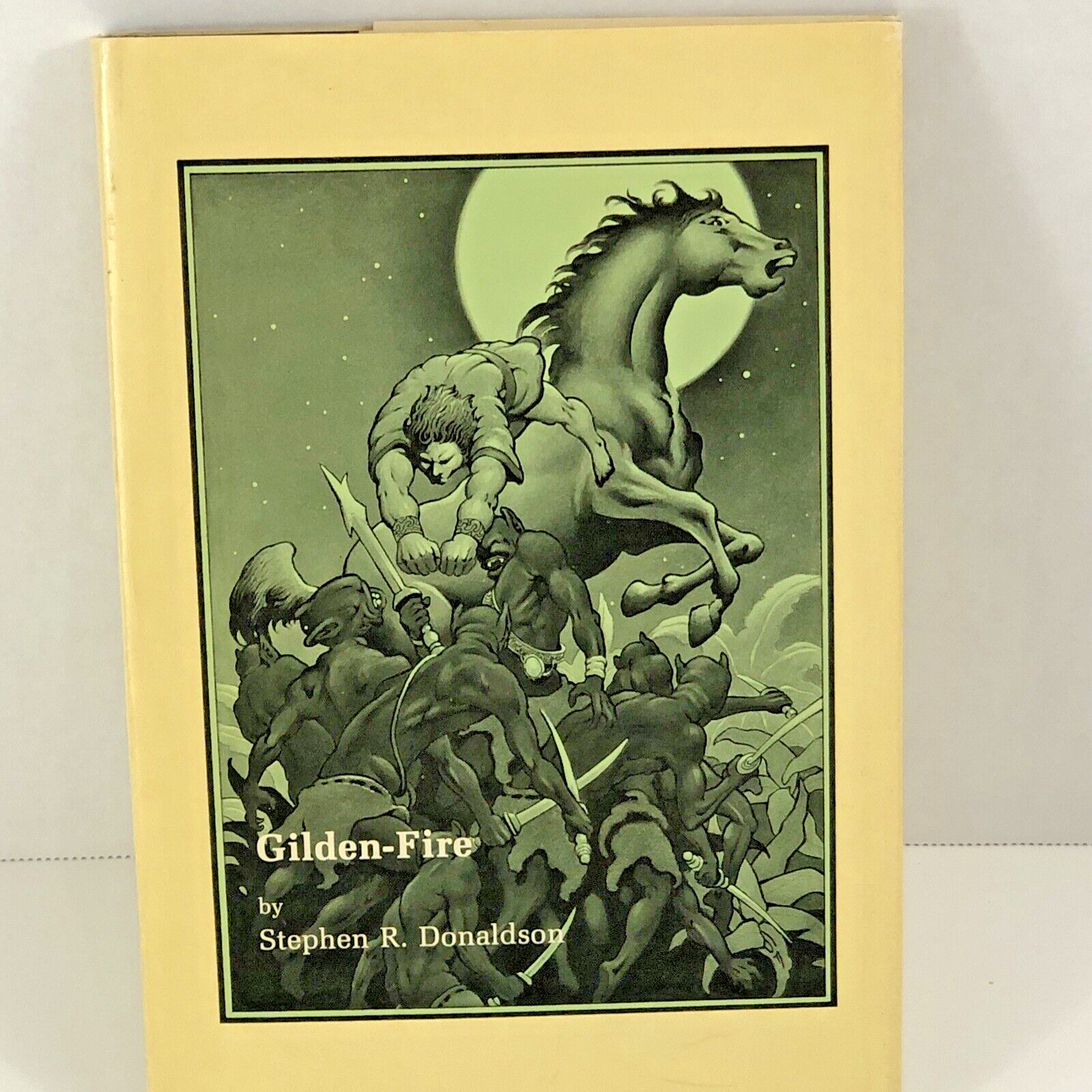1981 Gilden-Fire Stephen R. Donaldson hardback with dust cover