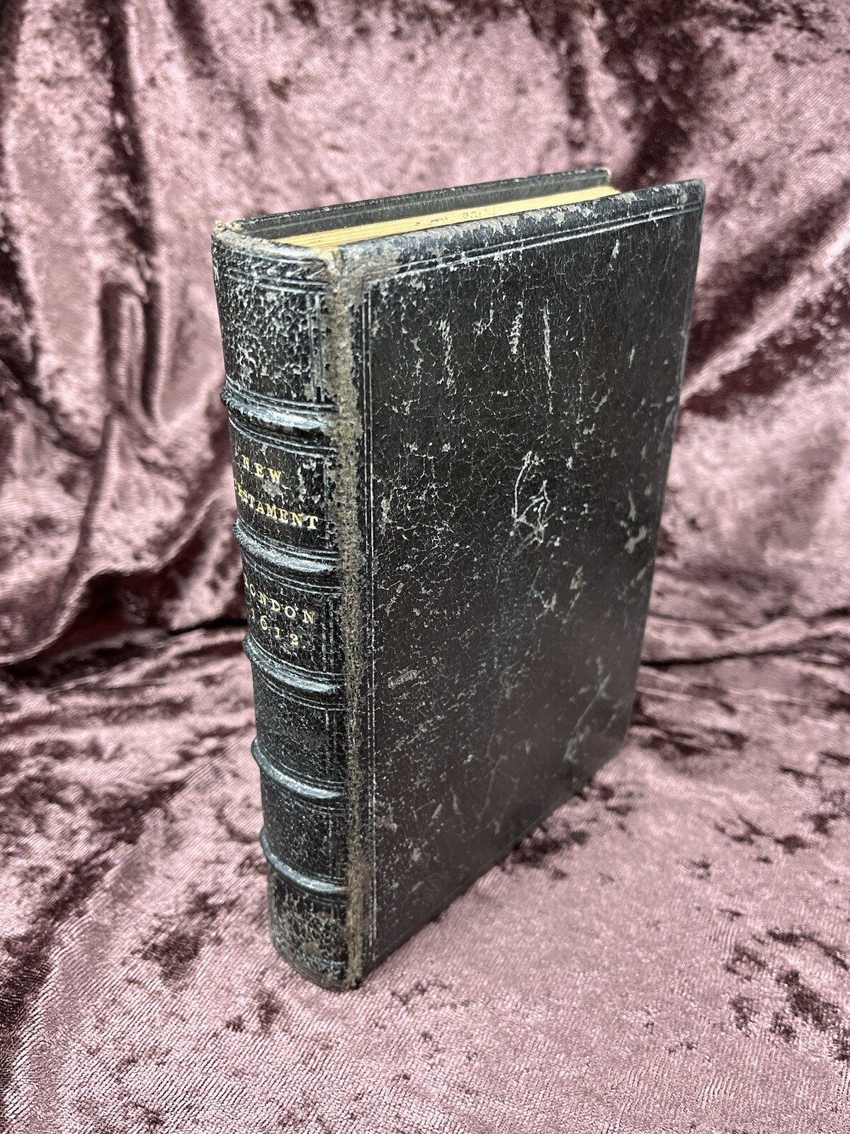 1612 Quarto First Edition King James New Testament Printed By Robert Barker