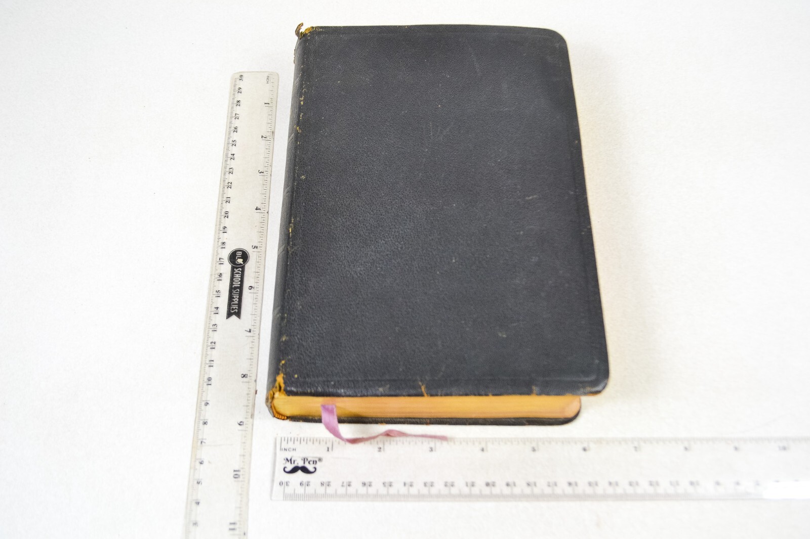 1933 System Bible Study Revised and Enlarged Genuine Leather Reference