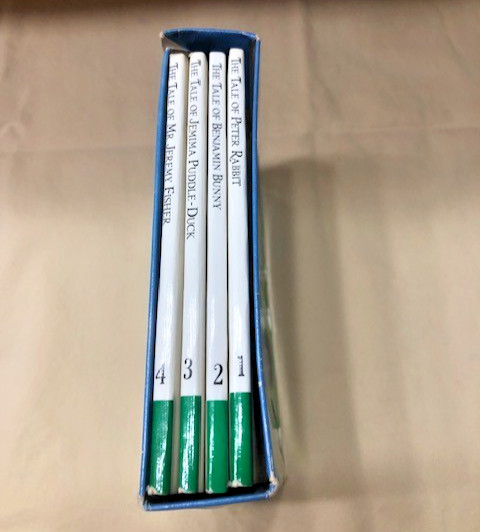 4 Volume Set 1991-BP Peter Rabbit Collection by Beatrix Potter Paperbacks, Mint