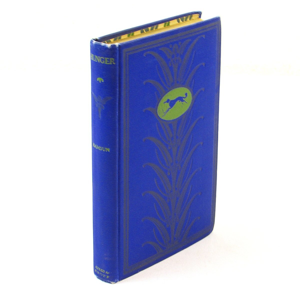 Hunger by Knut Hamsun 1920/1923 Knopf Hardcover Classic Norwegian Literature