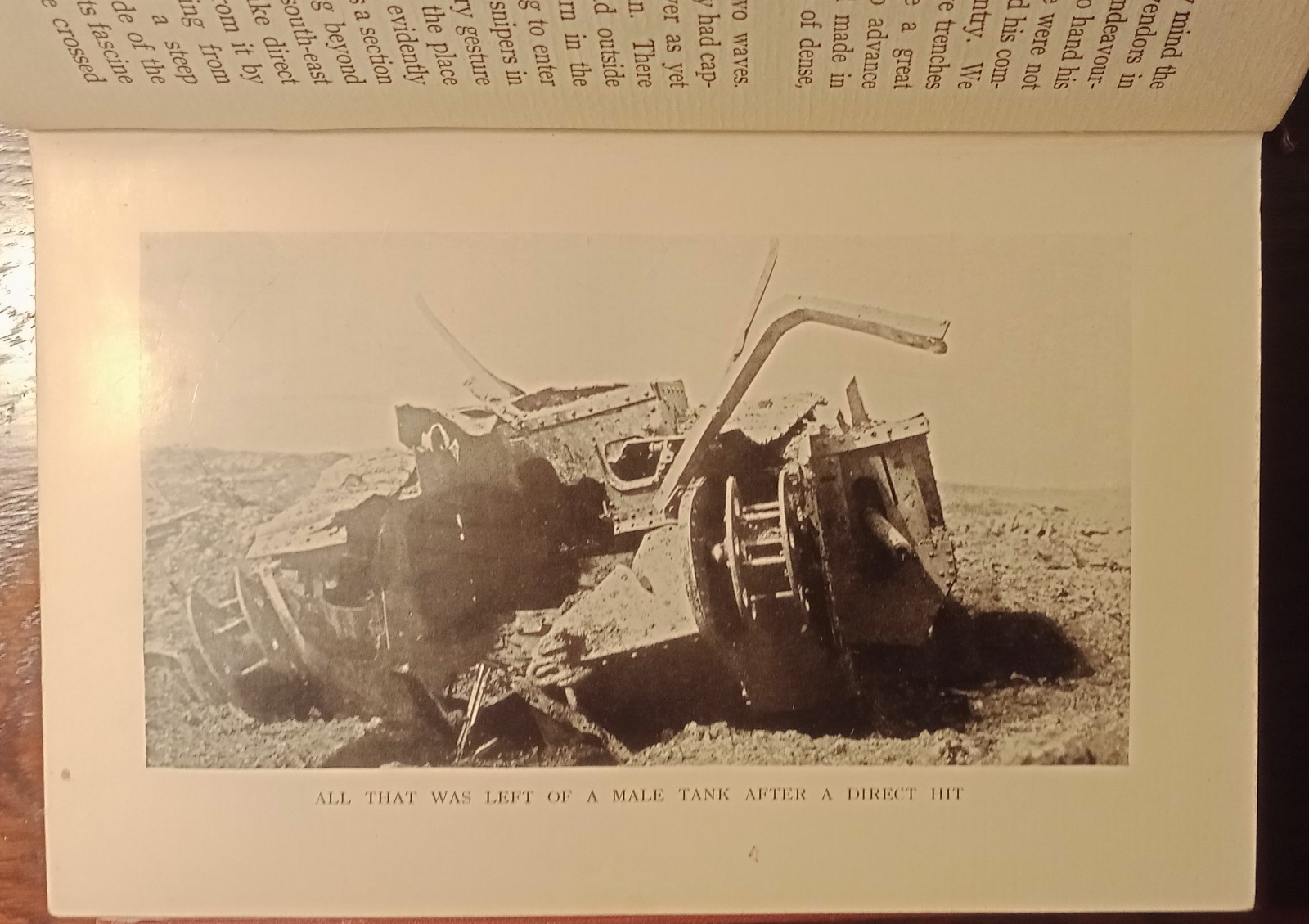 Rolling Into Action Hickey Tank First Great World War 1 WW1 Amiens Ypres Cambrai