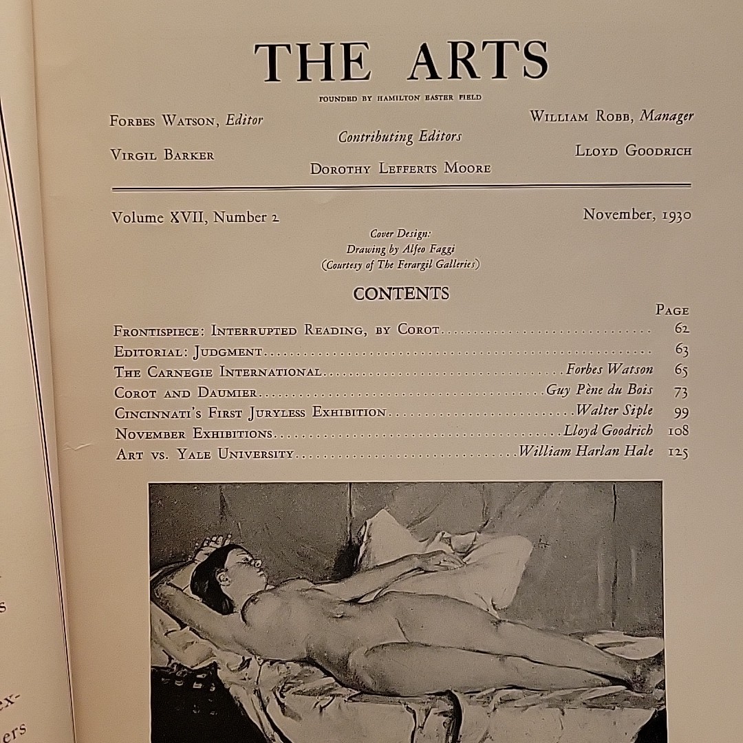 THE ARTS Magazine Vintage Lot Of 4 March November December 1929 November 1930