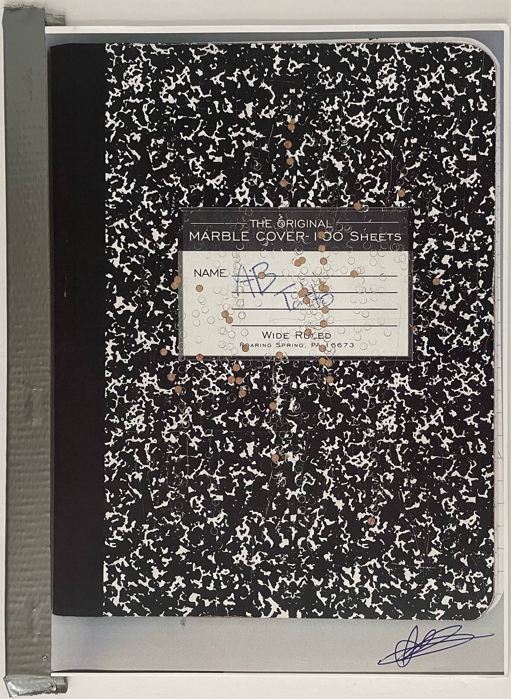 Alvaro Barrington: 91–98 jfk–lax border SIGNED limited artist’s book 2022