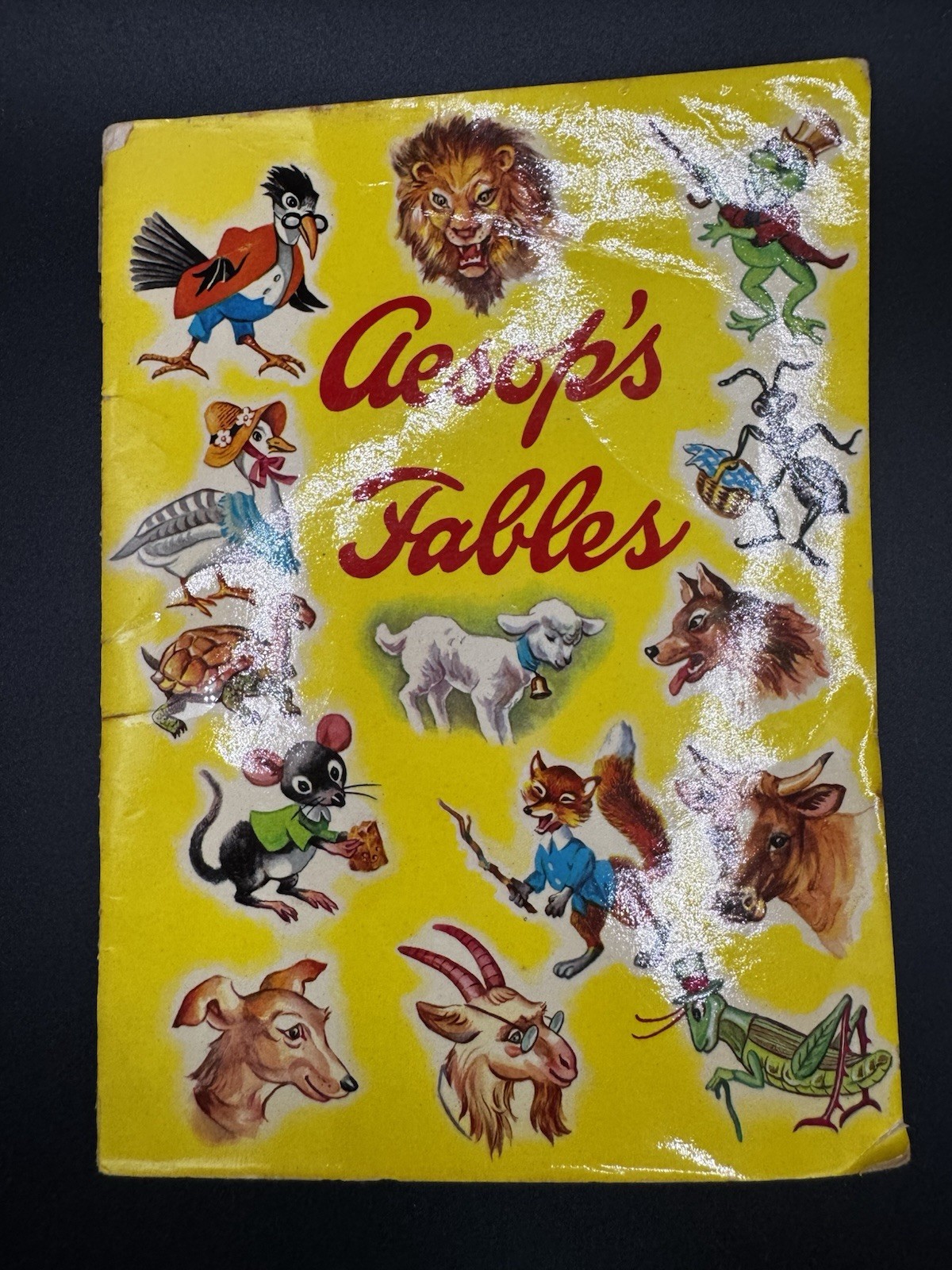15 AESOP’S FABLES in Beautifully Illustrated Paperback Gift Book 1965