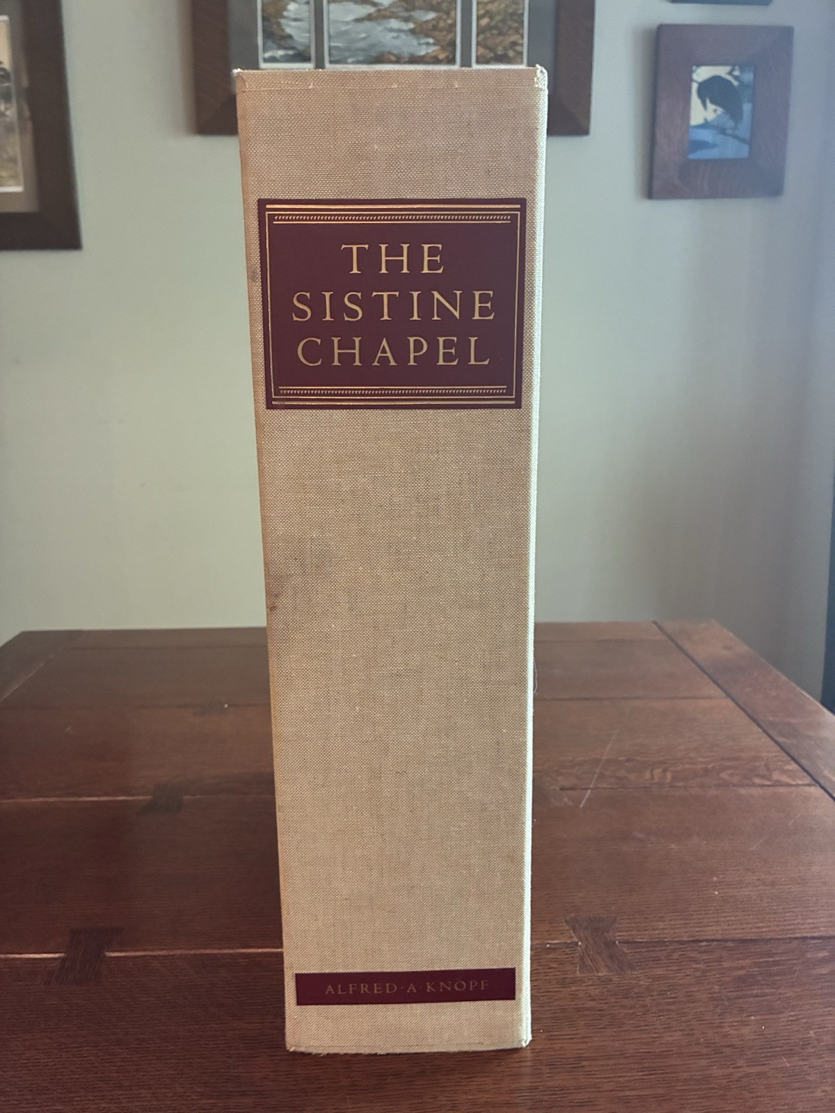 Sistine Chapel: 2 Volume Numbered Set 825/2500 In Slipcase