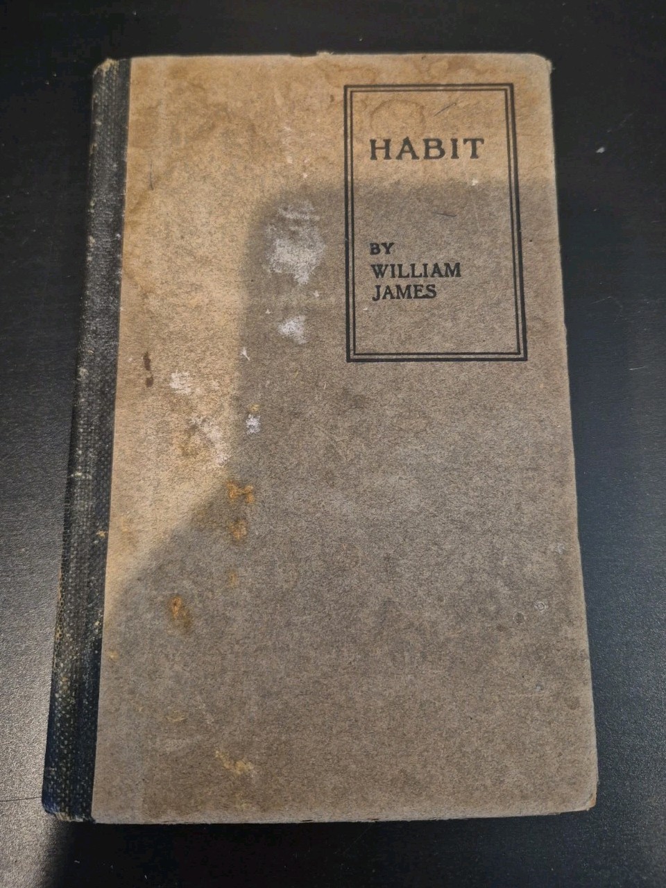 William James Habit 1890 First Edition Henry Holt Psychology Philosophy Book