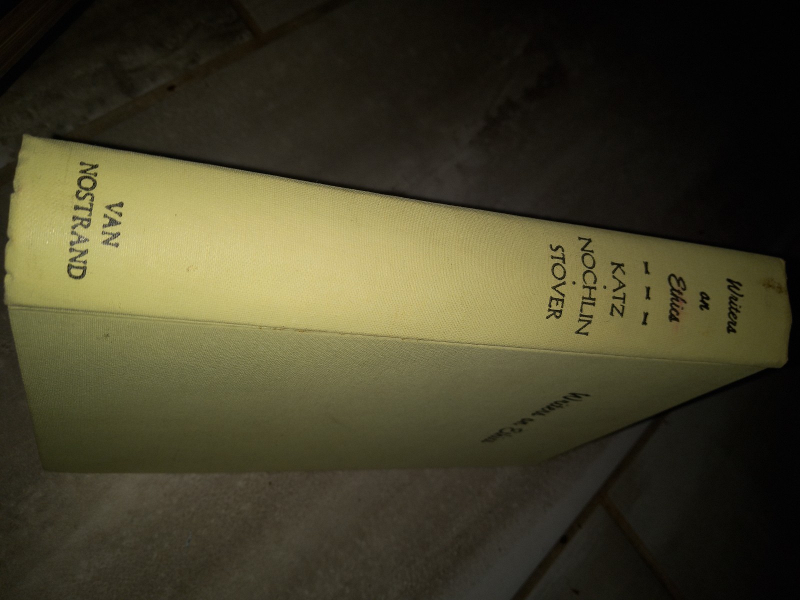 Ethics: Classical and Contemporary (published by D. Van Nostrand Company, 1962