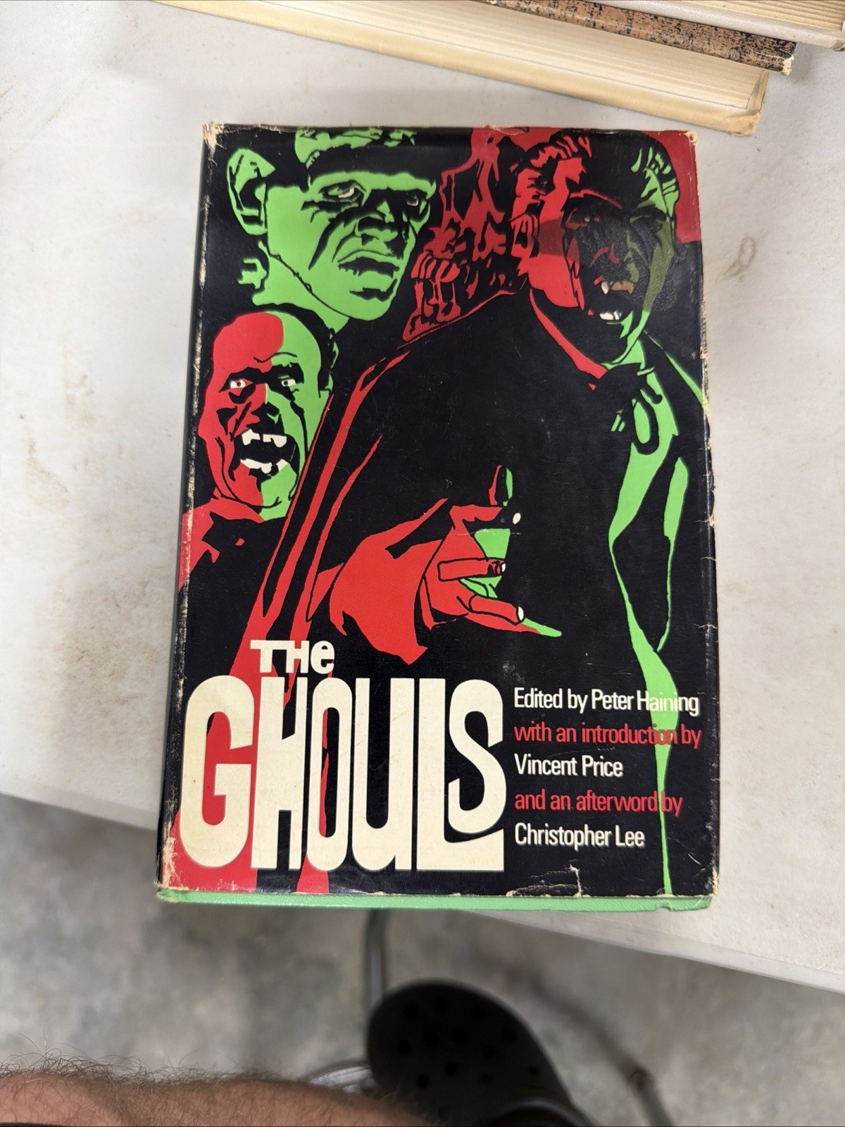 The Ghouls – Peter Haining, Intro Vincent Price, 1971 Classic Horror HC/DJ Illus