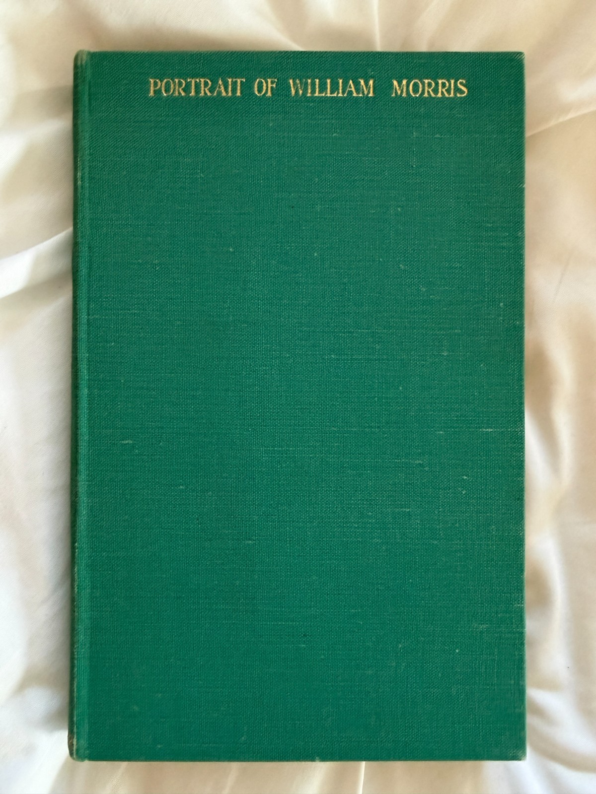 Portrait of William Morris Esther Meynell 1947 Chapman & Hall Flexiback Binding