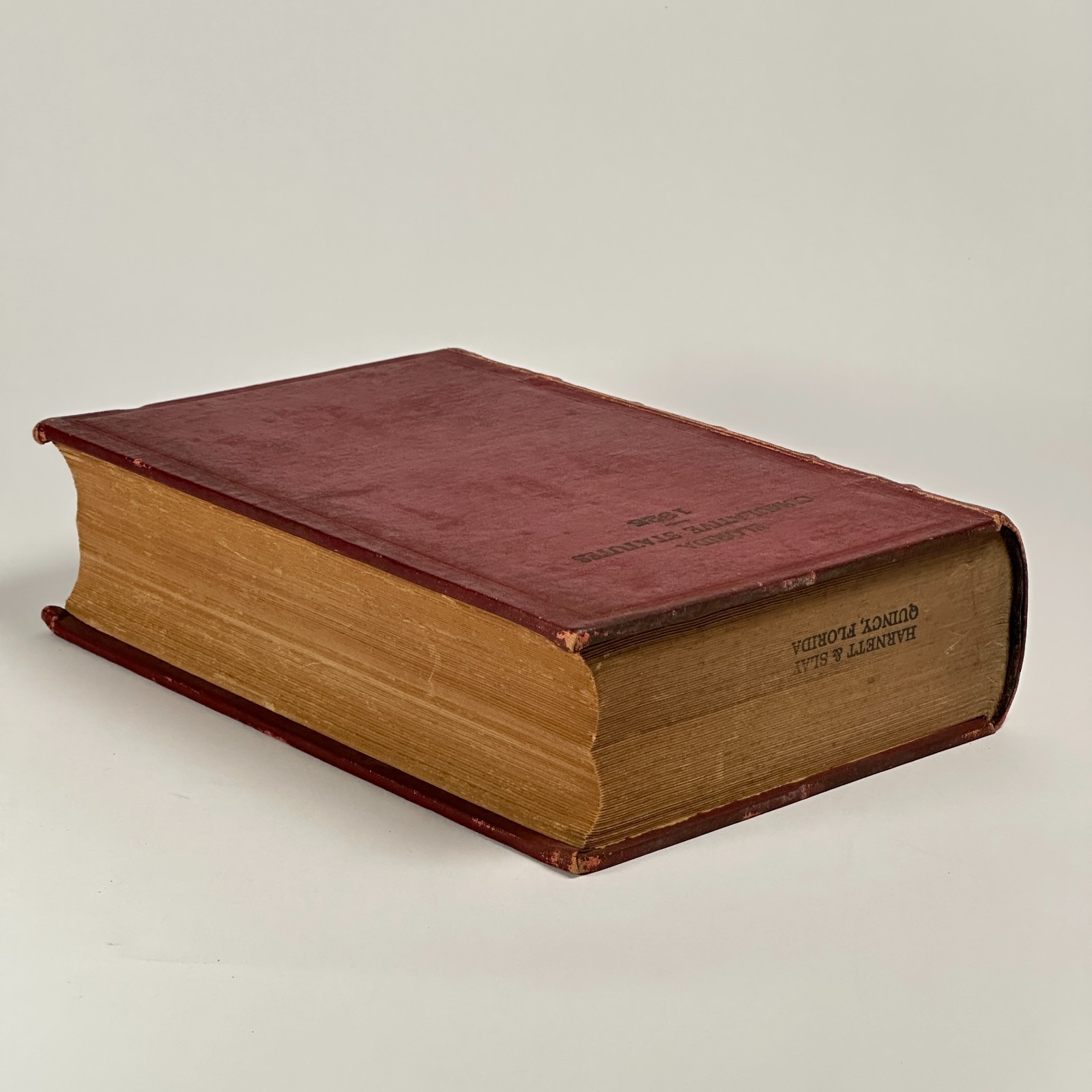 1925 Florida Law „Florida Cumulative Statutes“ Michie (Hardcover, Quincy, FL)