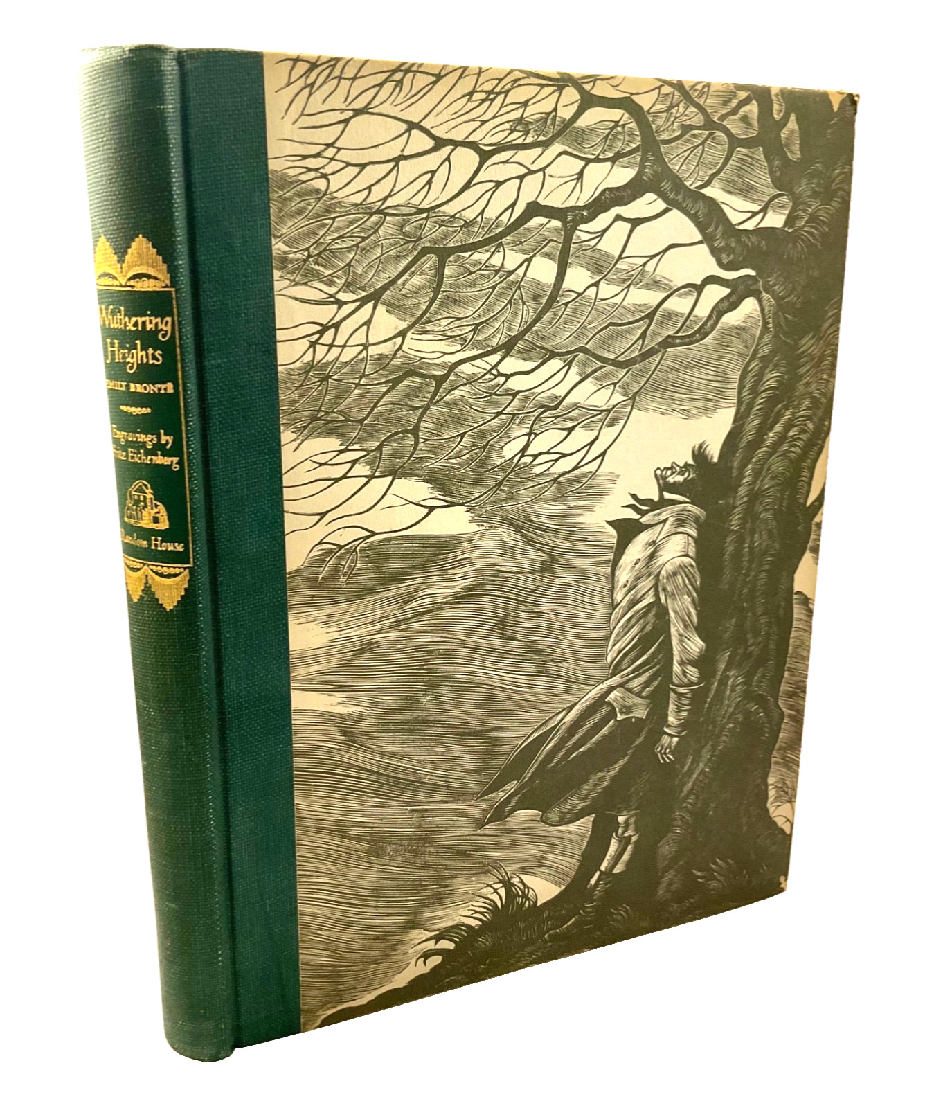 1943 WUTHERING HEIGHTS Emily Brontë Illust by Fritz Eichenberg Random House #917