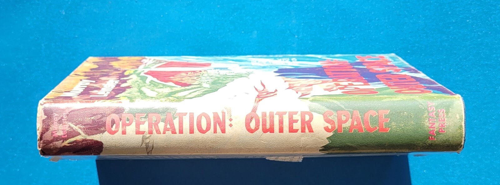 1954 OPERATION OUTER SPACE by Murray Leinster – First Edition HCDJ Clean