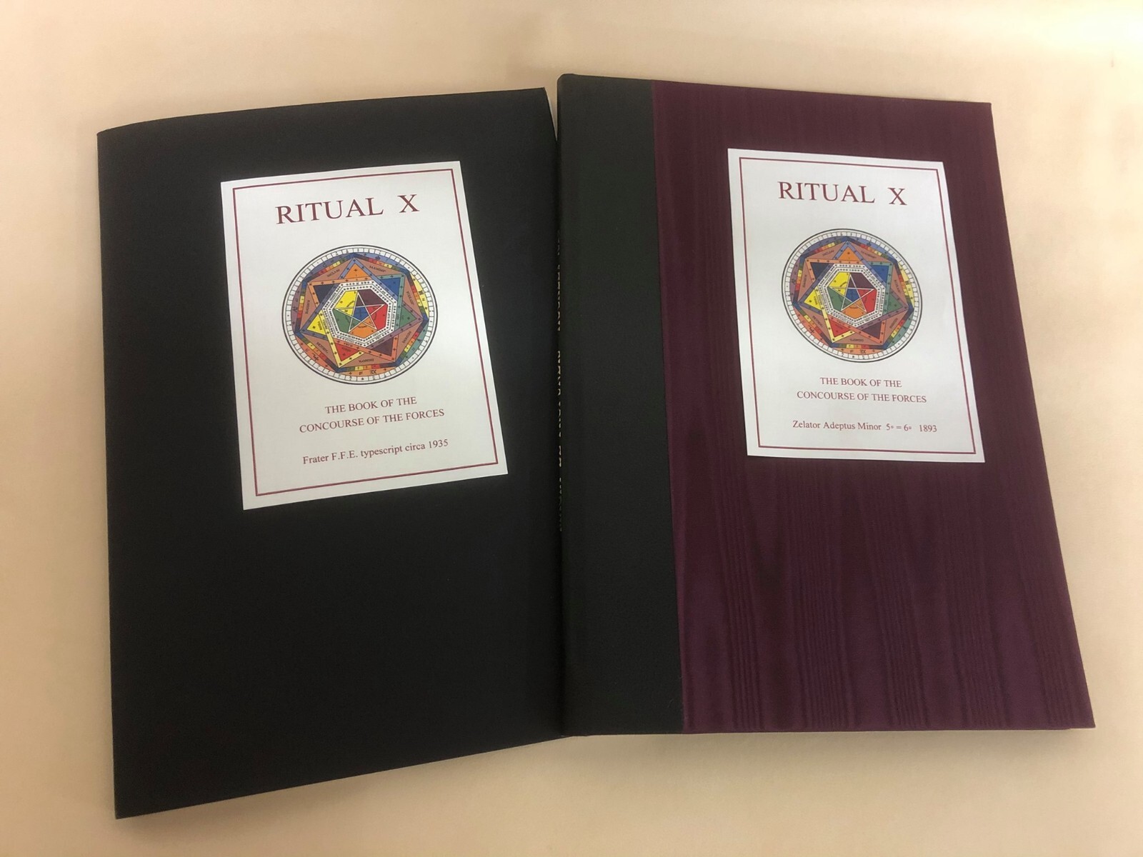 Golden Dawn Enochian Magic Ritual X Aleister Crowley facsimile manuscript