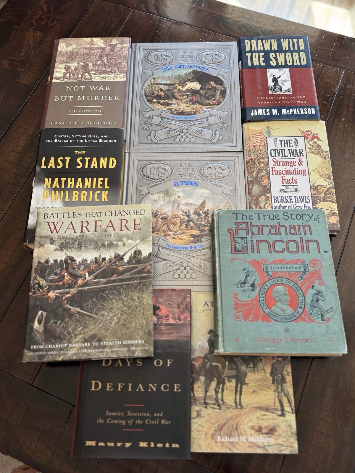 Civil War Battles Campaign History Library HC Books McPherson Philbrick Atlanta