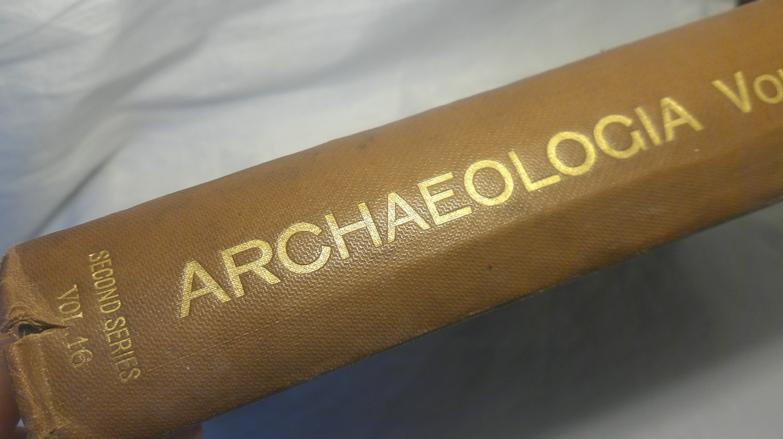 HB Archaeologia Volume 1914-15 Archaeology Amazing Filled with Interesting Info