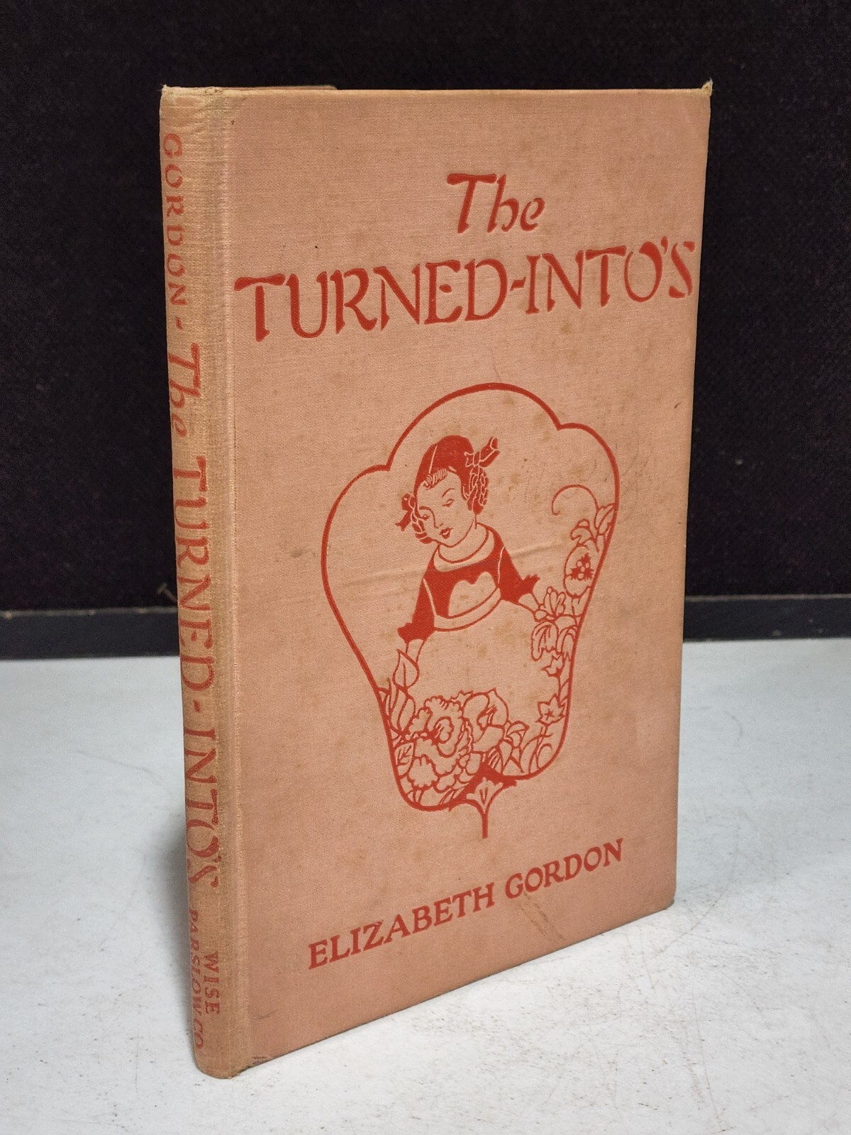 1935 Antique The Turned Into’s Elizabeth Gordon Book Hardcover Janet Laura Scott