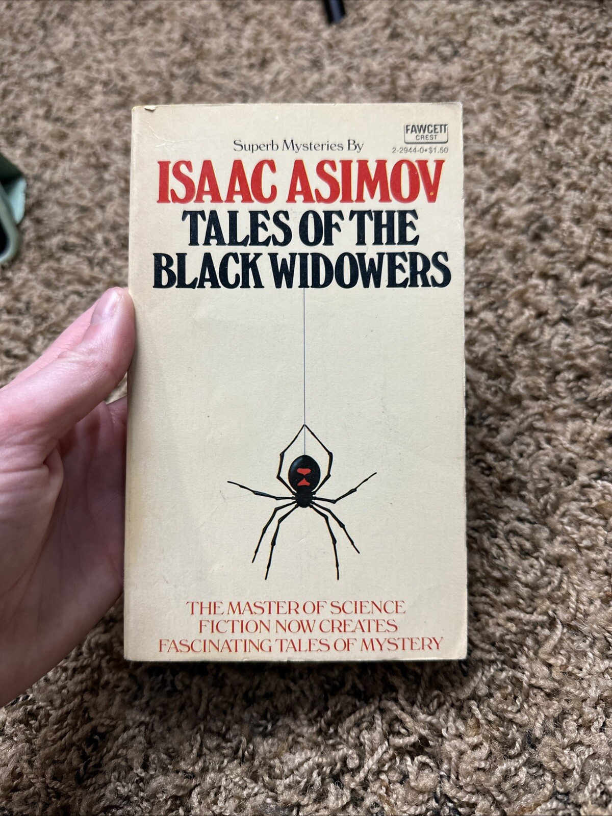 Tales Of The Black Widowers Isaac Asimov Horror Mystery 1974