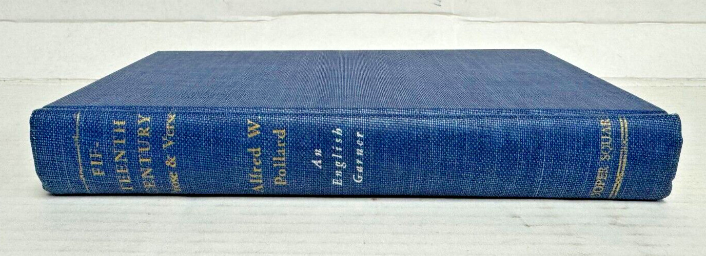 Fifteenth Century Prose and Verse by Alfred W. Pollard Cooper Square Publishers