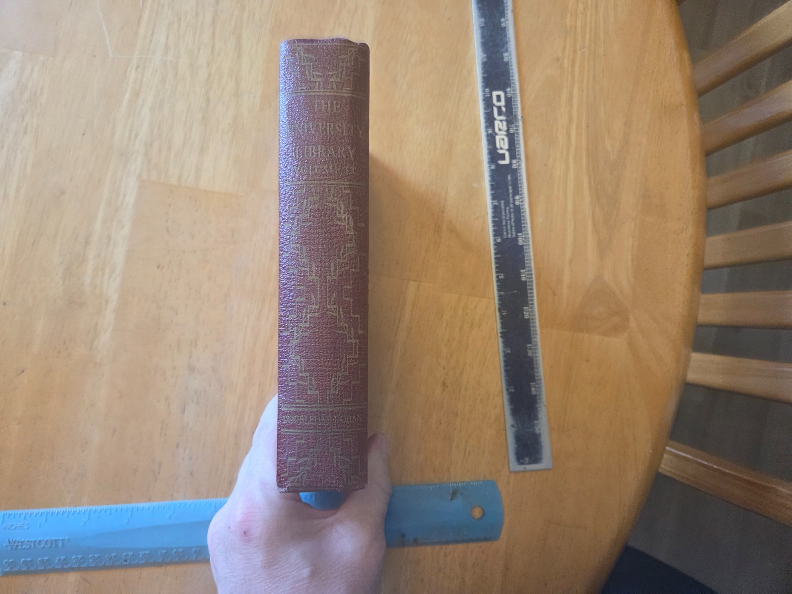 The University Library – Volume IX – John Huston Finlay – 1936 Doubleday Hardcov