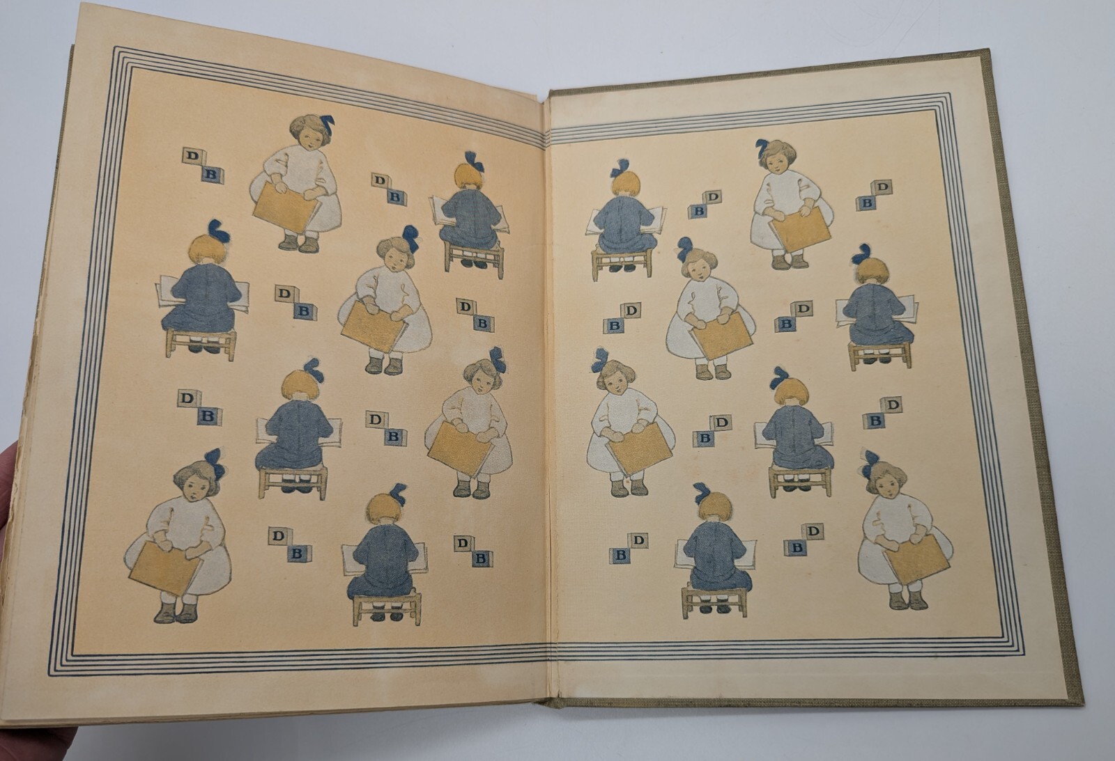 1908 Dream Blocks Aileen Cleveland Higgins Book Illustrated Jessie Willcox Smith