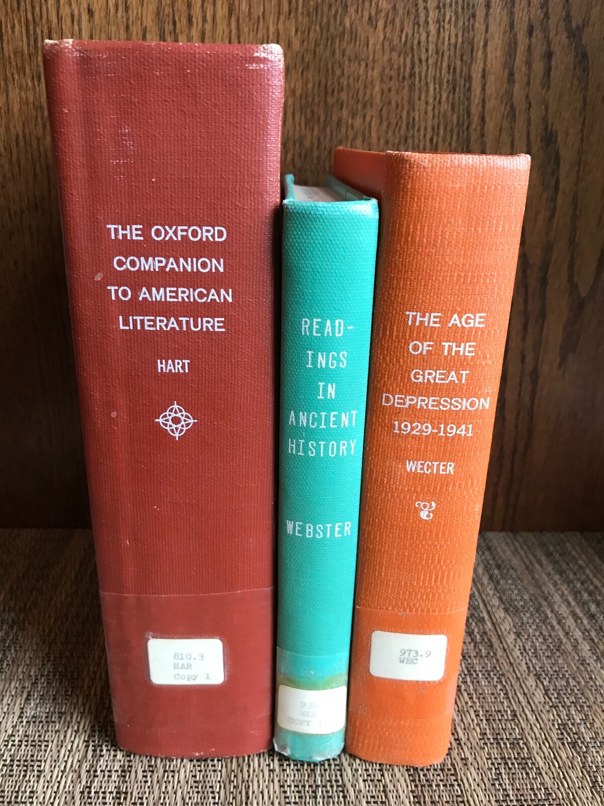 Vintage Multi Color Book Lot LITERATURE Distressed Decorative Farmhouse (1215)