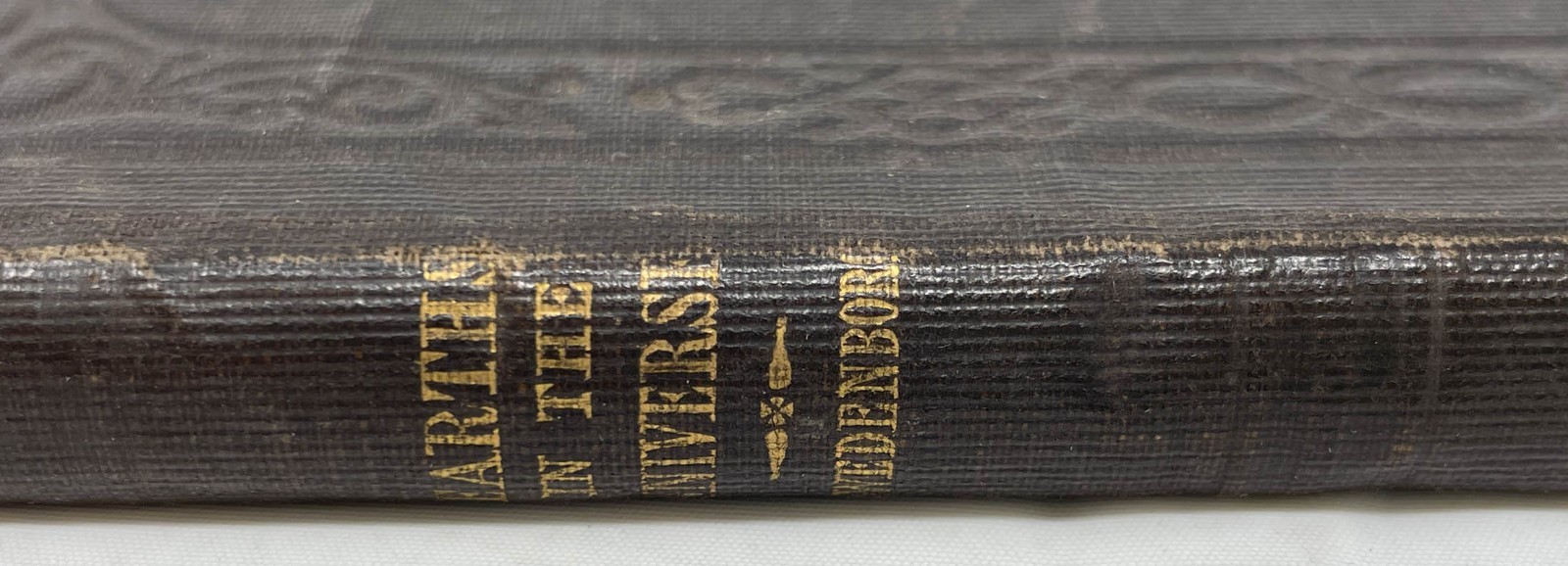 The Earths In The Universe and Their Inhabitants Swedenborg Occult Antique 1860