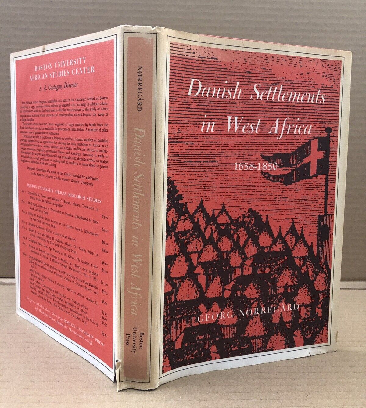 Danish Settlements in West Africa 1658-1850 – Norregard – Vintage Hardback 1966