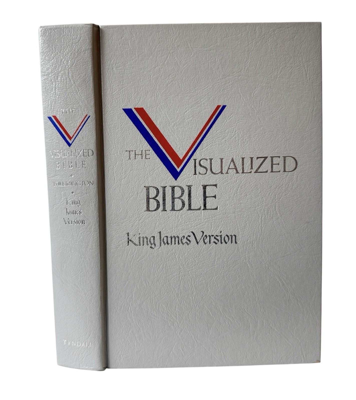 The Visualized Bible KJV Willmington Large Format 2nd Printing 1985 Red Letter