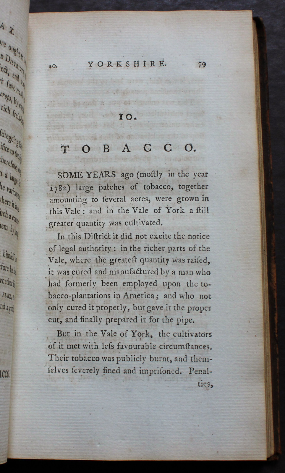 Rare Antique Old Book Set Rural Economy of Yorkshire 1788 1st Edition + Maps
