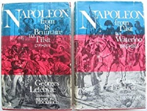 Georges Lefebvre~NAPOLEON~2 VOL SET~1969 1ST/DJ~Nice Copies