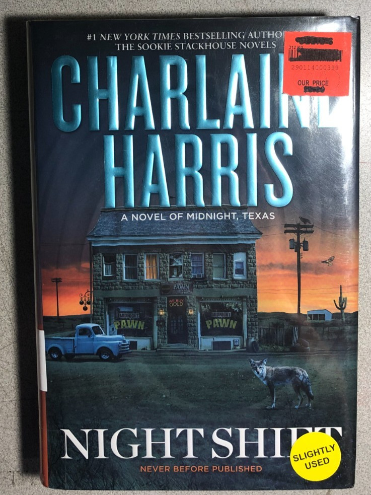 NIGHT SHIFT Midnight, Texas by Charlaine Harris (2016) Ace hardcover book 1st