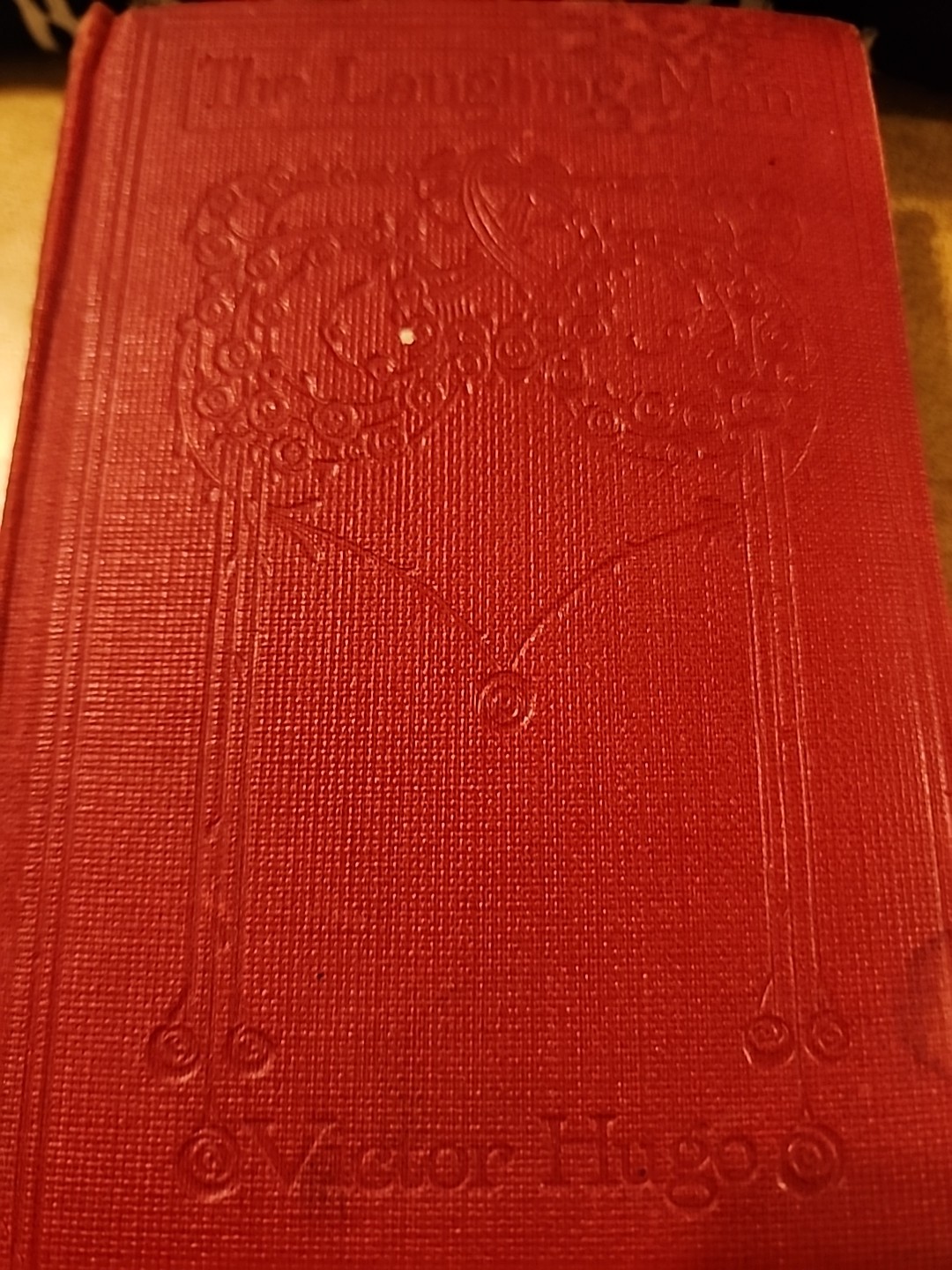 The Laughing Man by Victor Hugo 1931 T. Nelson and Sons Vintage Red Hardcover