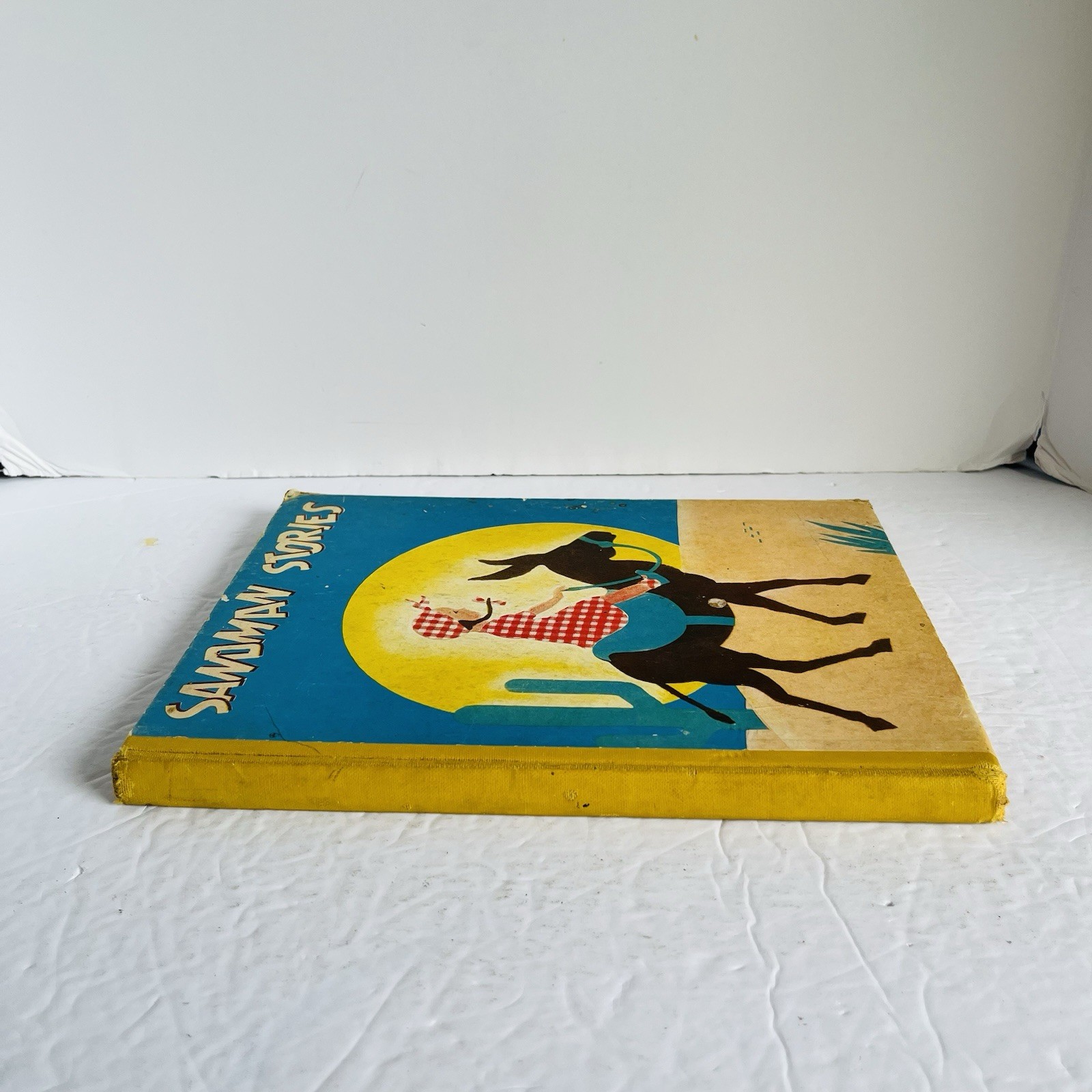 Sandman Stories 1938 Saalfield Publishing Vintage Childrens Bedtime Illustrated