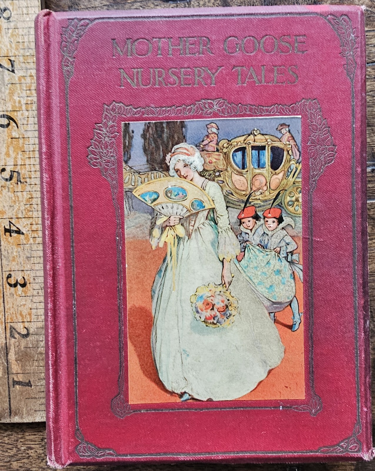 4 color plates A.E. Jackson CINDERELLA, LITTLE RED RIDING HOOD etc. Hardback…