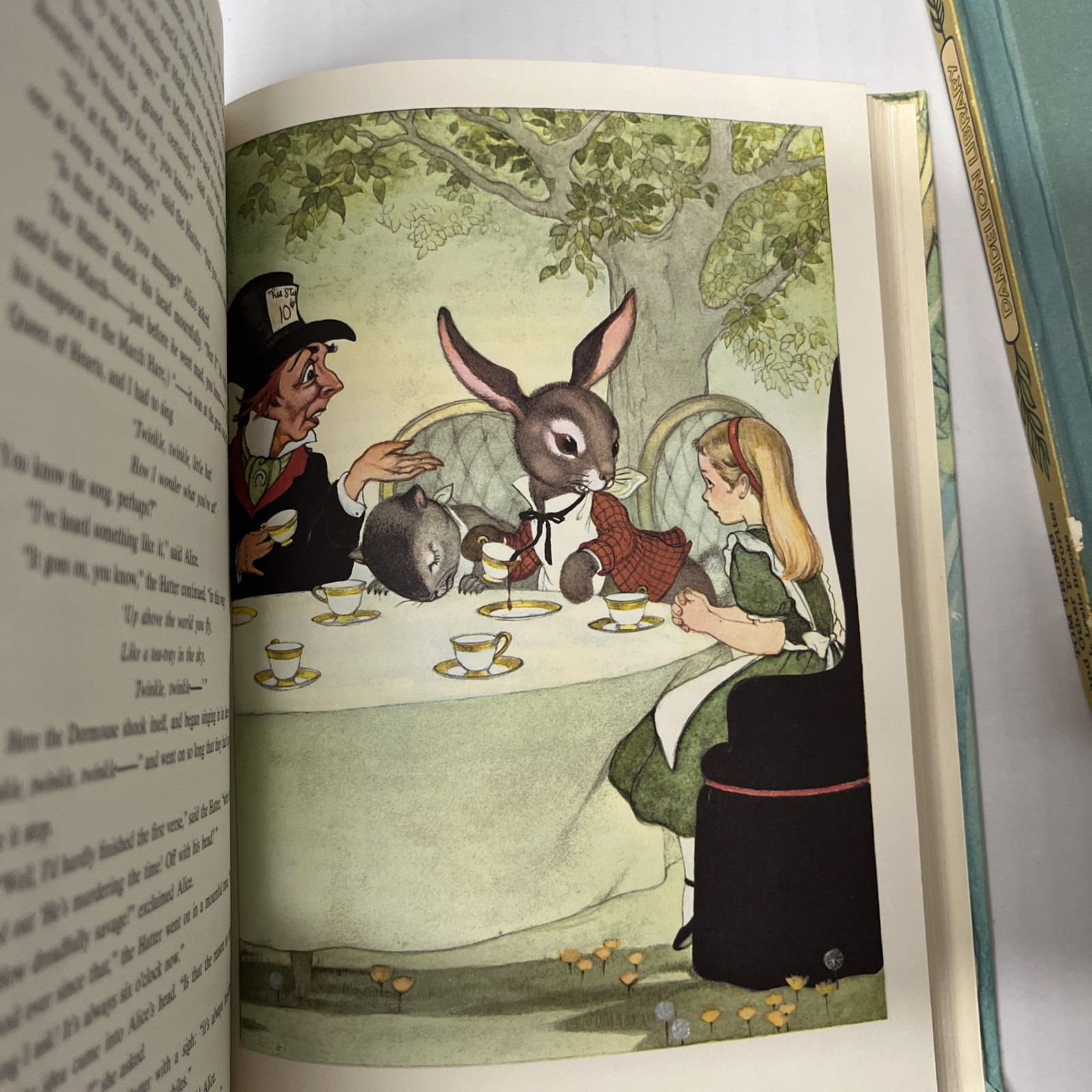 Vintage Dandelion Library Peter Pan/Alice in Wonderland, Tom Thumb/Treasury Lot